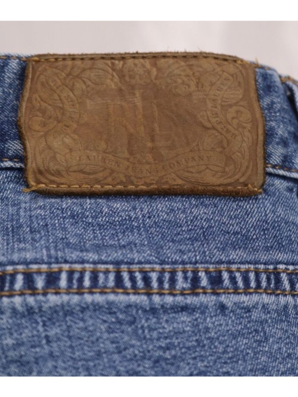 Y2K Ralph Lauren Polo Jeans Womens 8 Skater Gunge Indie Straight Leg Denim VTG - Picture 7 of 12